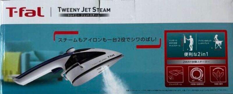 T-fal ティファール 衣類スチーマー トゥイニー NI5010JO 【公式通販】 ティファール 2 in 1タイプの衣類スチーマー「トゥイニー」 NI5010J0